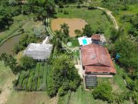 Chácara com  2 tanques de peixes e 4 nascentes de agua captada.