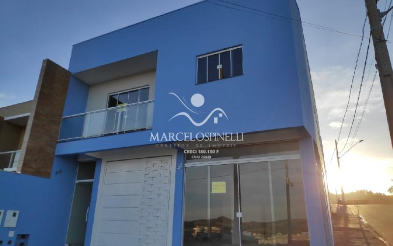 Salão Comercial e Apartamento. Monte Sião